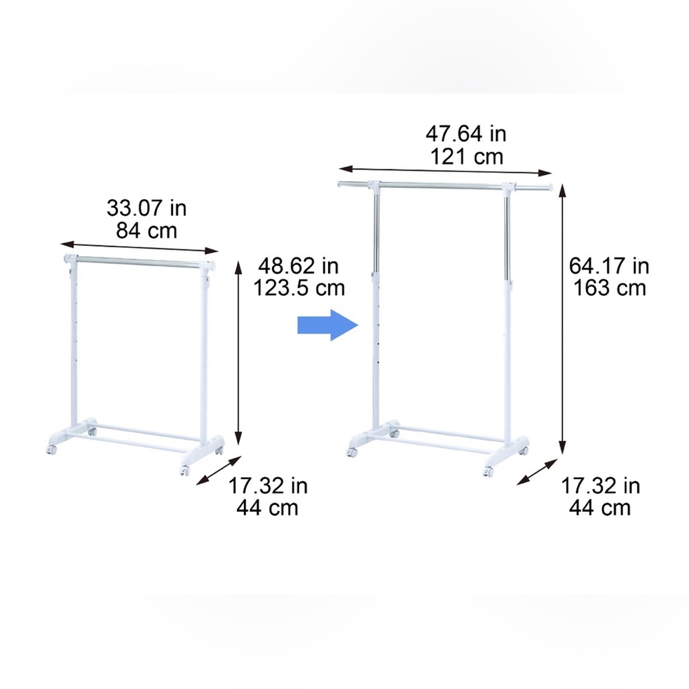 Clothes Rack New , easy to assemble no tools needed - Picture 9 of 12